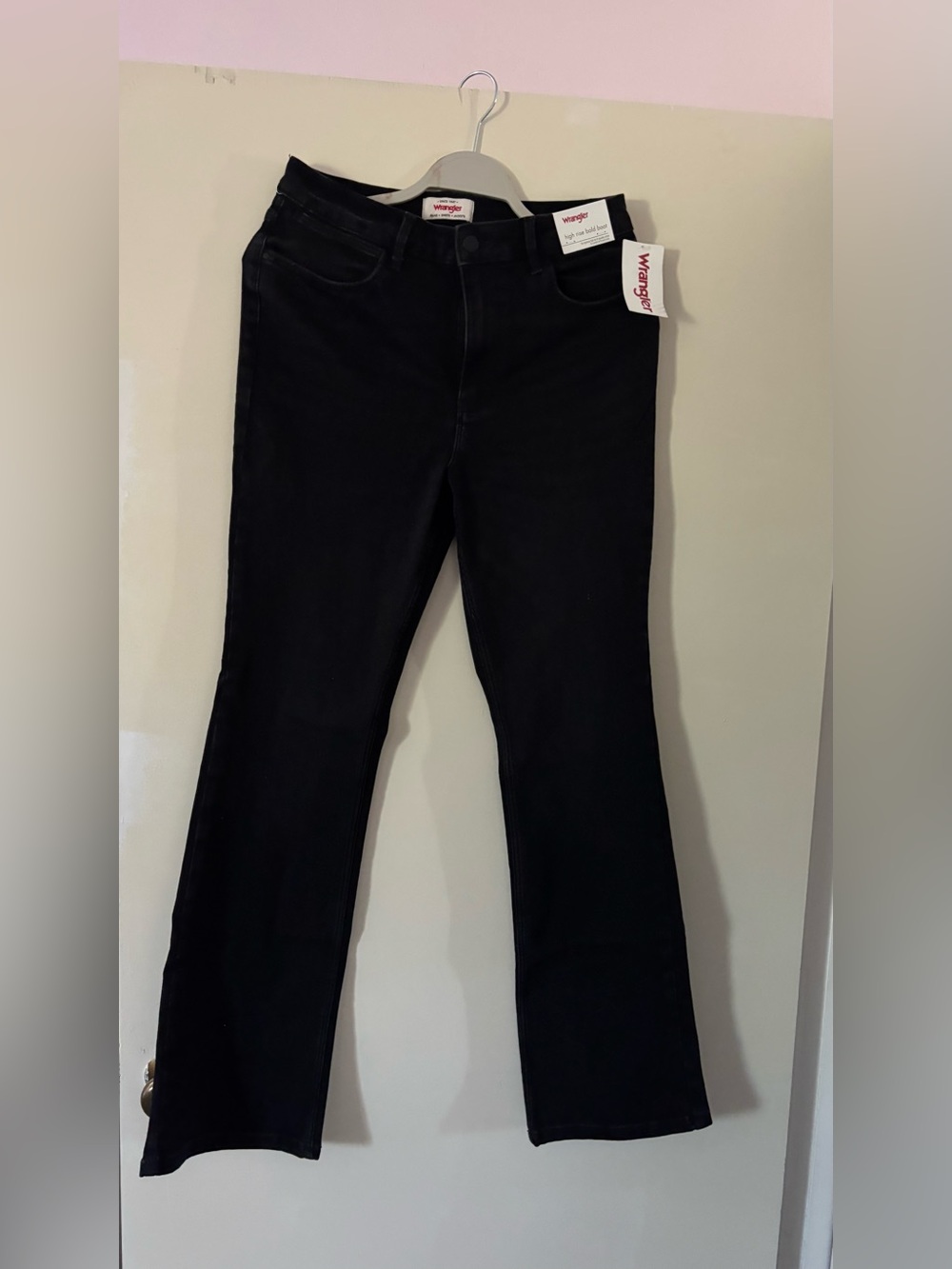 Wrangler Women’s Black high rise  Flare Jeans